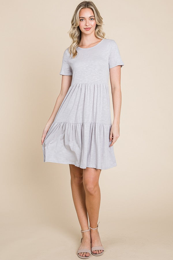 Women's Tiered Midi Dress