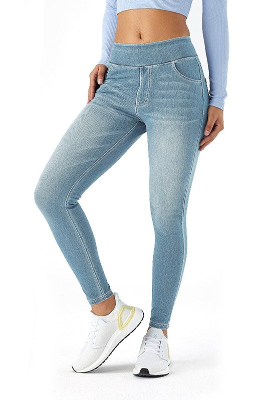 Light Weight Butter Soft Skinny Jeggings