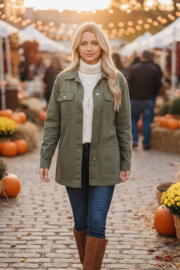 Oversized Denim Jacket
