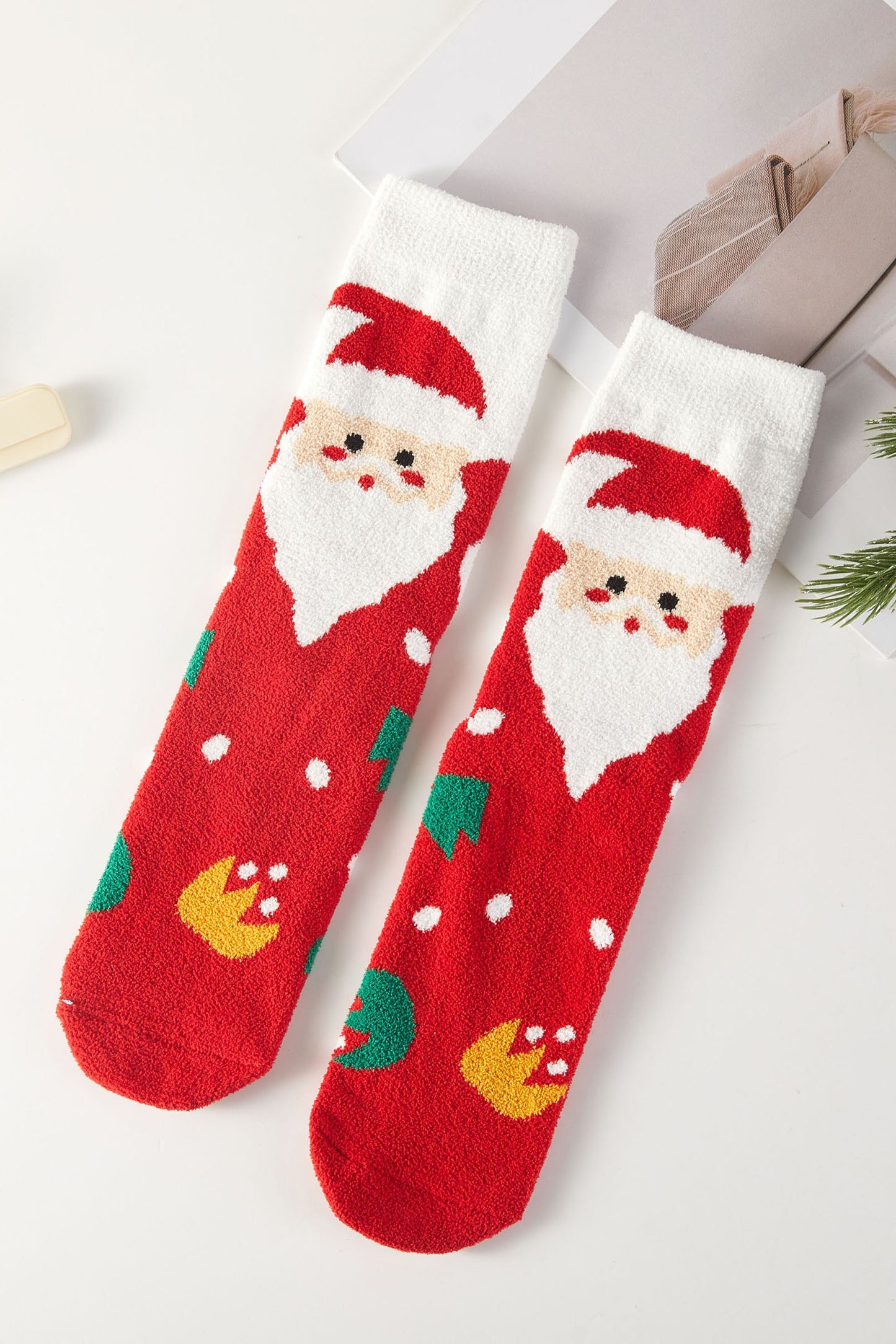 3pairs - Christmas Grinch Santa Socks Gift Set