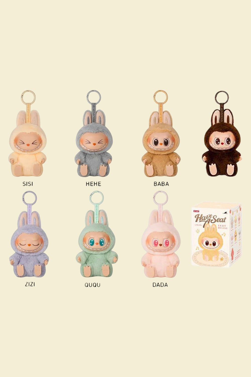 Have a seat labubu- case of 6