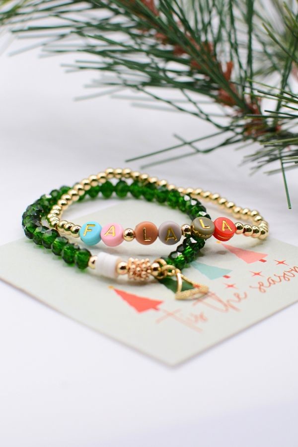 Fa La La Holiday Bracelet Set Christmas Holiday