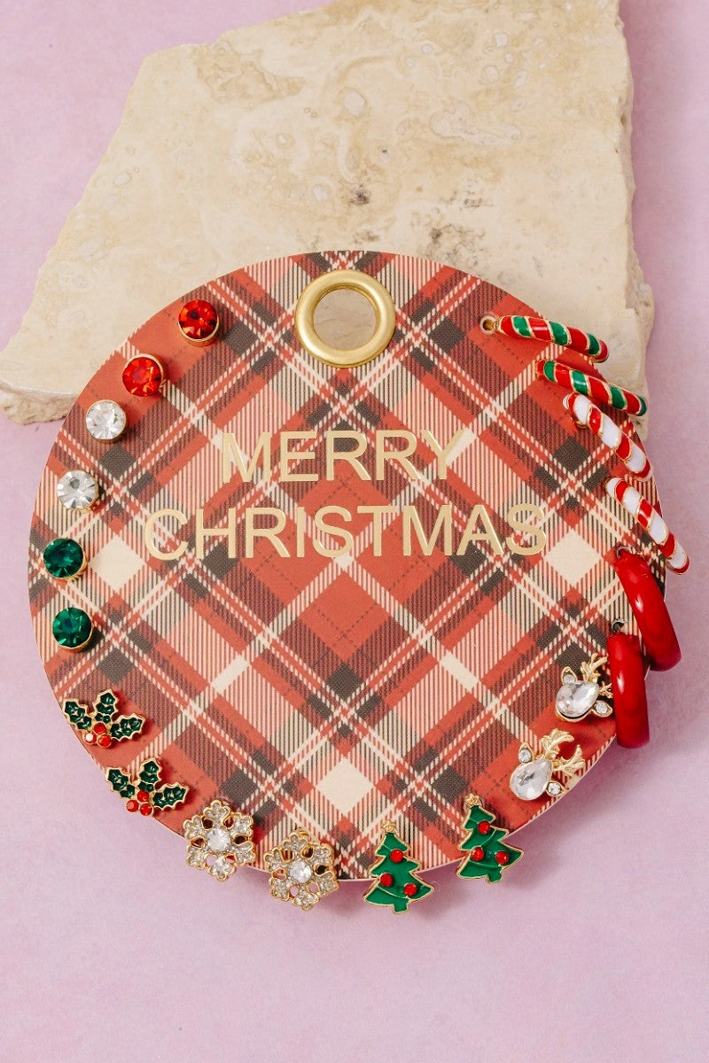 The Tinsel & Traditions Earring Collection
