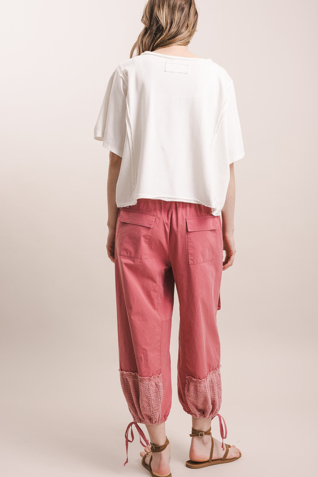 Love Patchwork Wide Dolman Tee