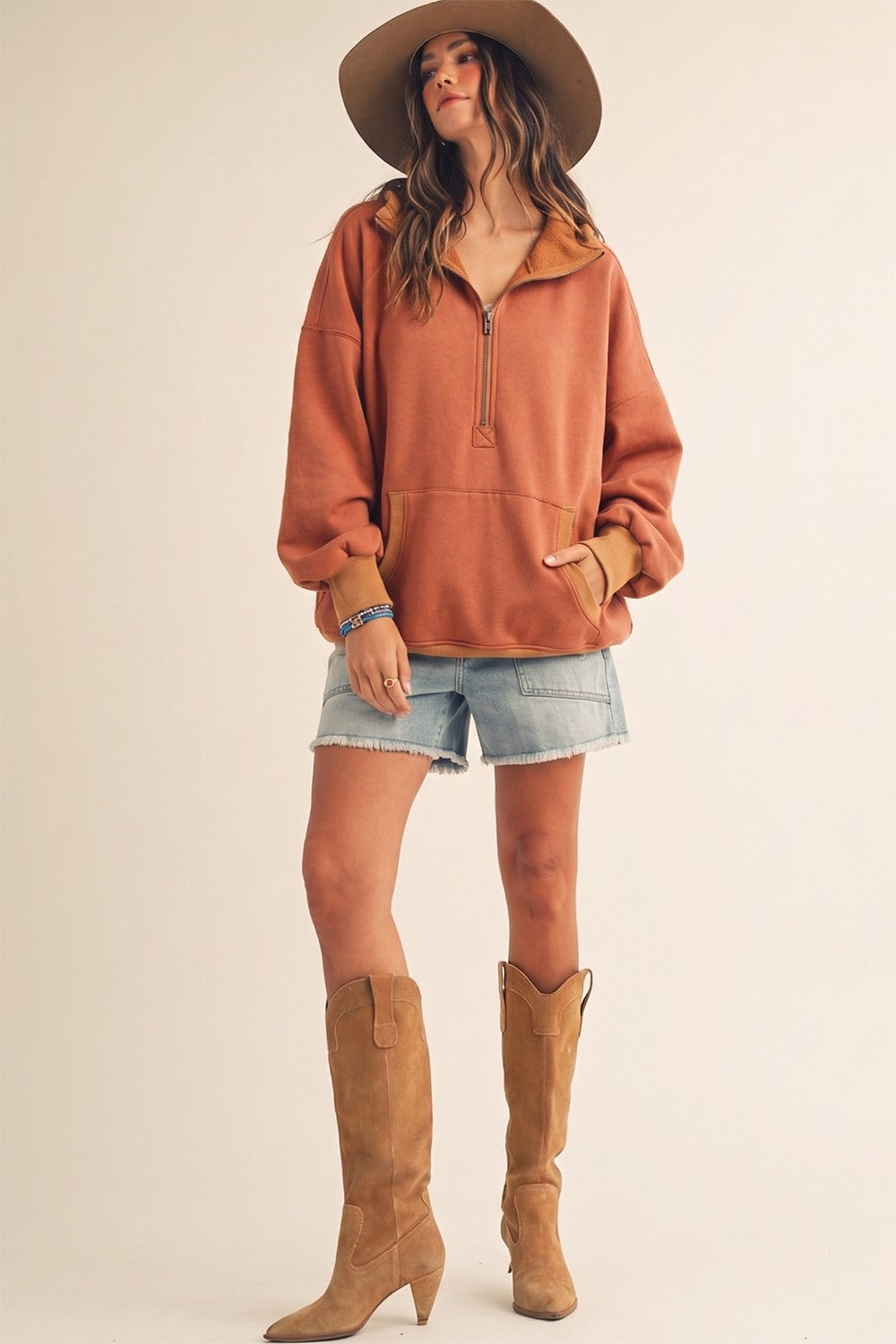 The Burnt Maple Pullover