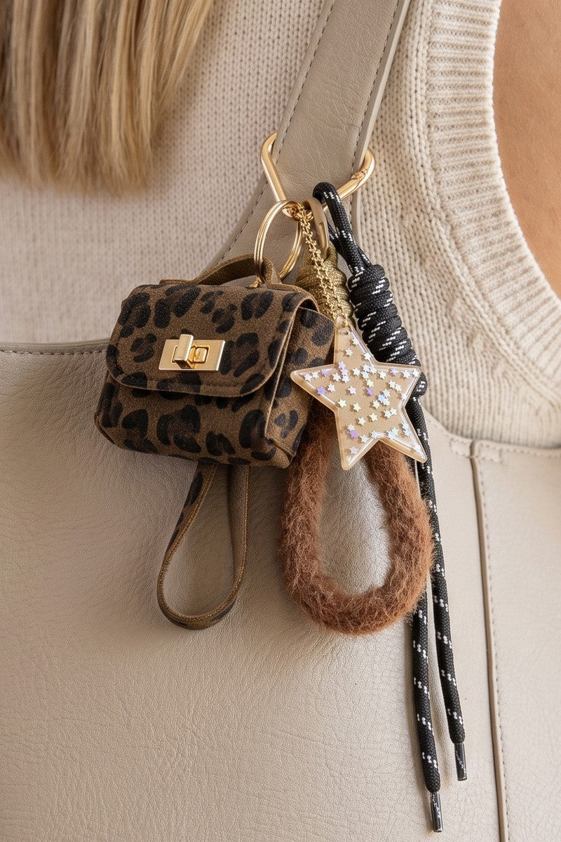 The Wild Card Bag Charm