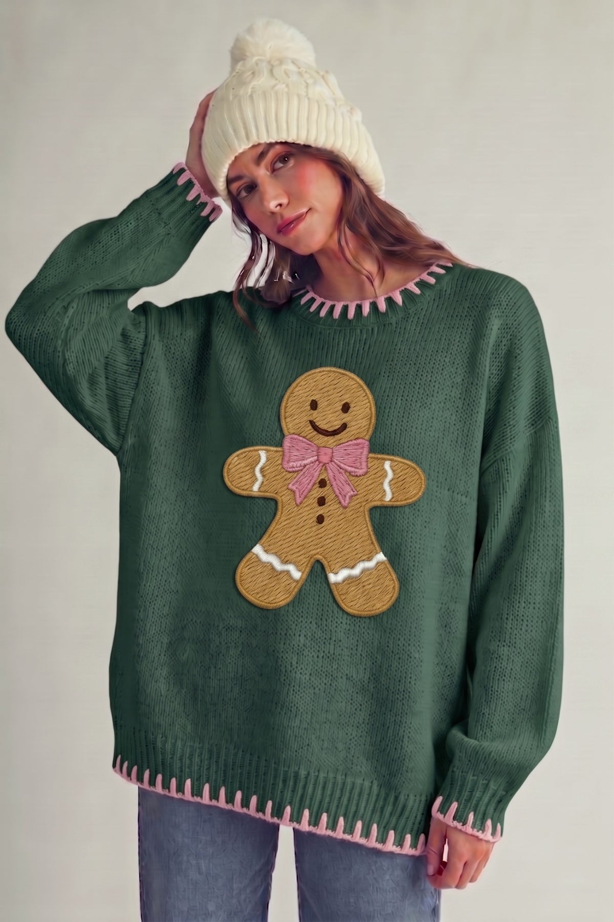 The Sugarplum Gingerbread Sweater