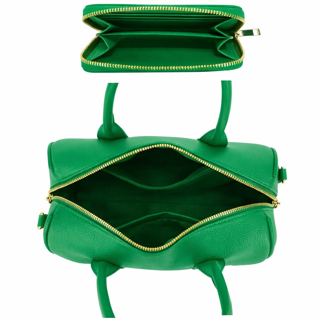 Green 2 piece purse set