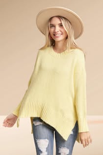 Buttercup yellow sweater