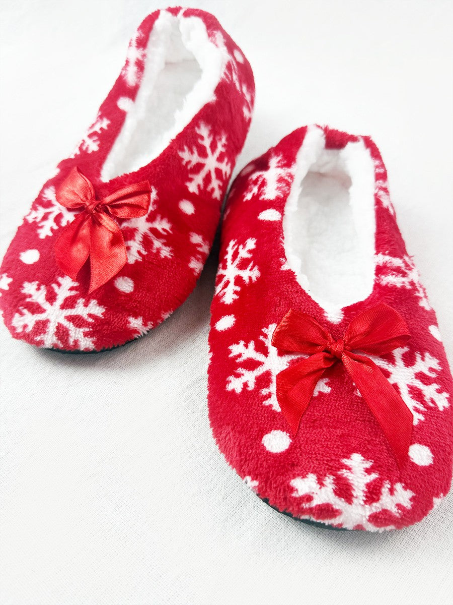 Home for the Holidays Family Slippers