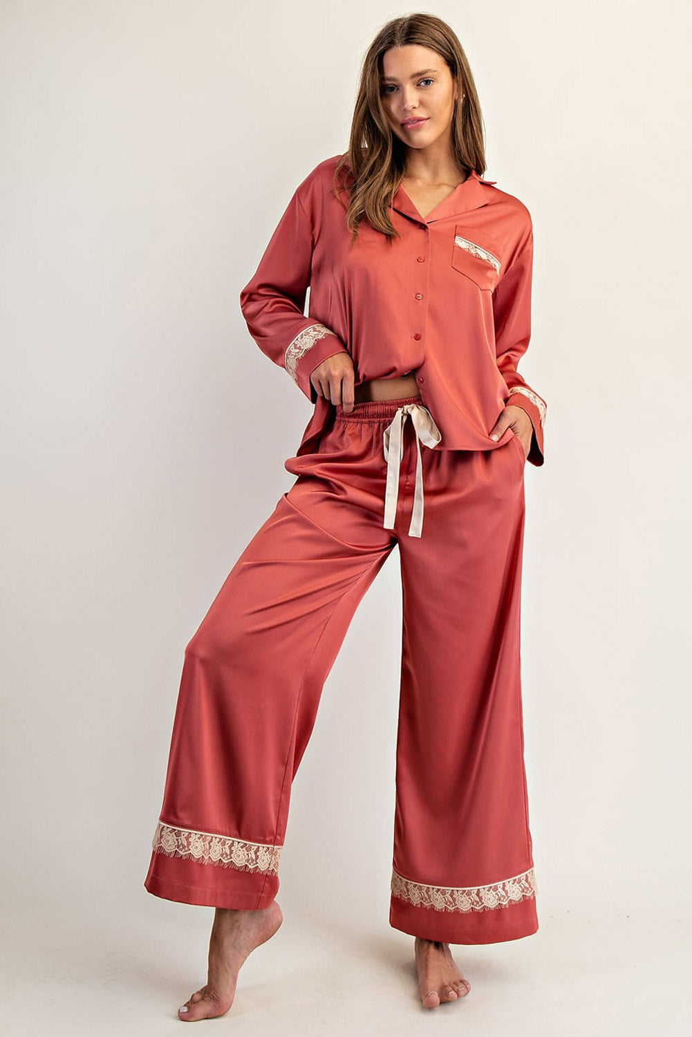The Love Letter Satin Set