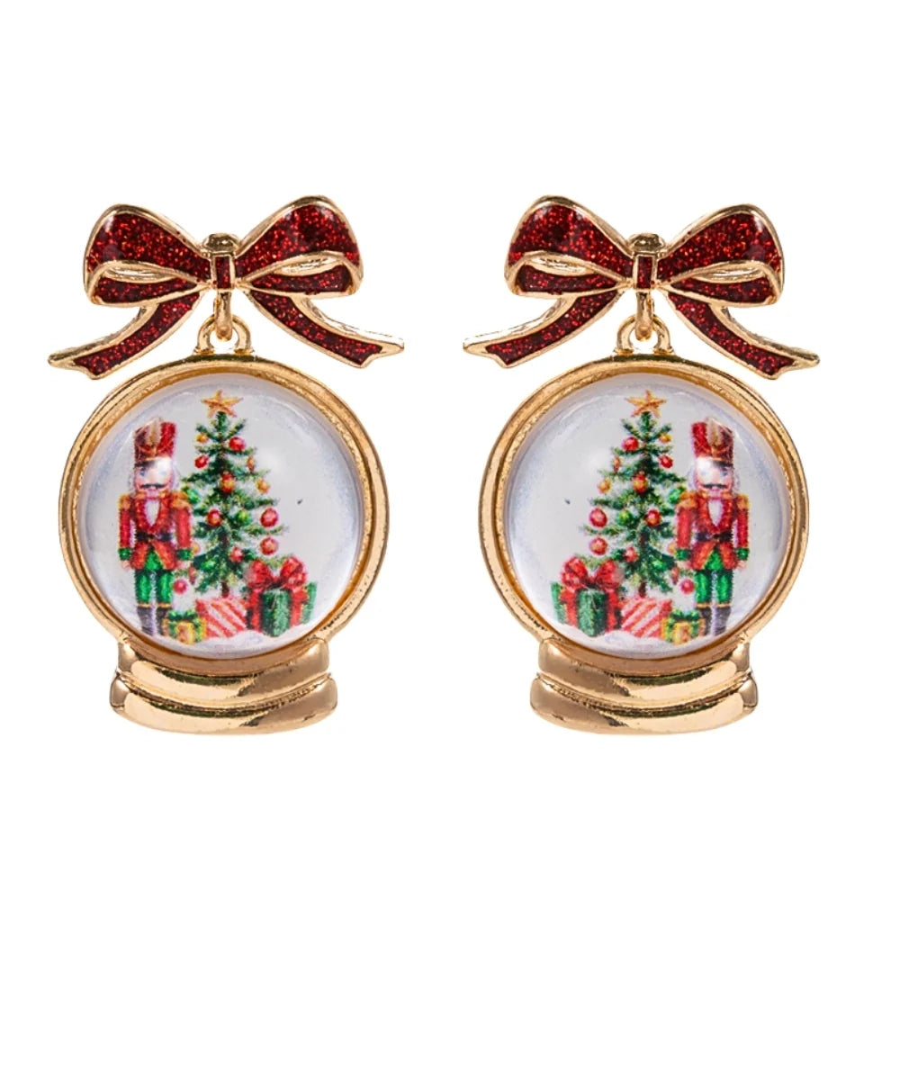 The Christmas at the Plaza Earrings