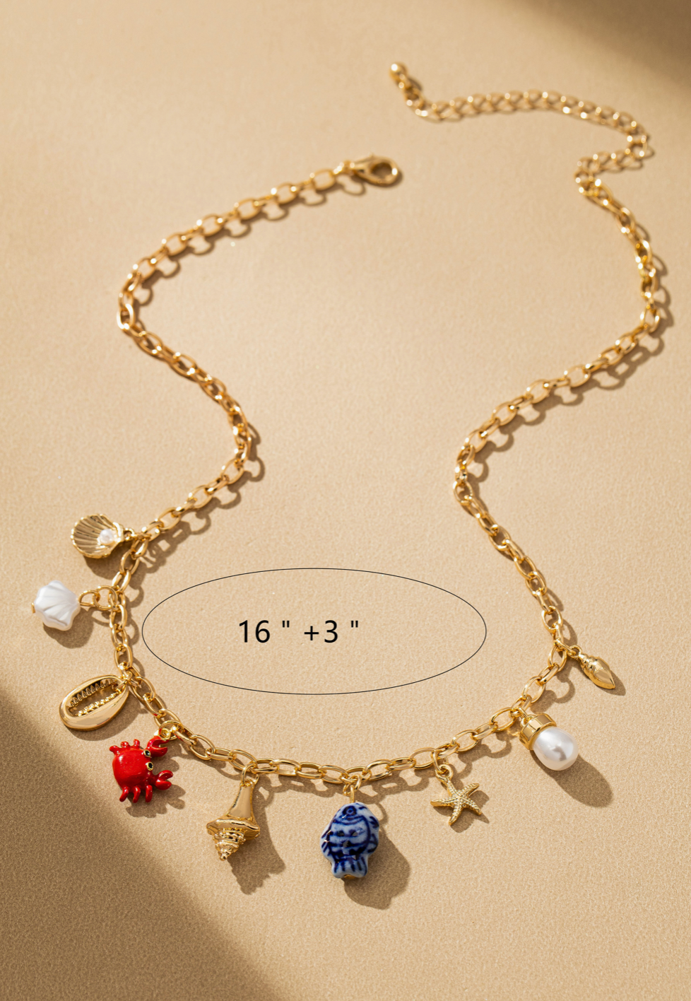 Coastal Charms Medley Necklace Coastal Charms Medley Necklace