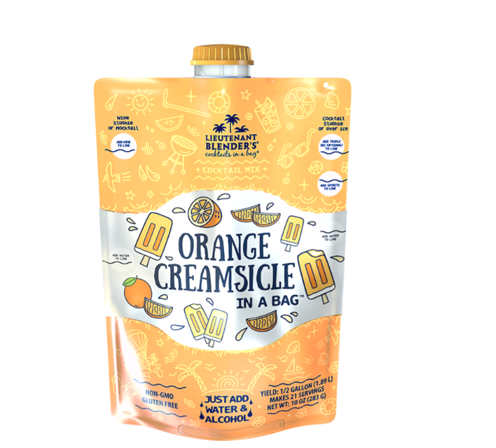 Orange Creamsicle in a Bag