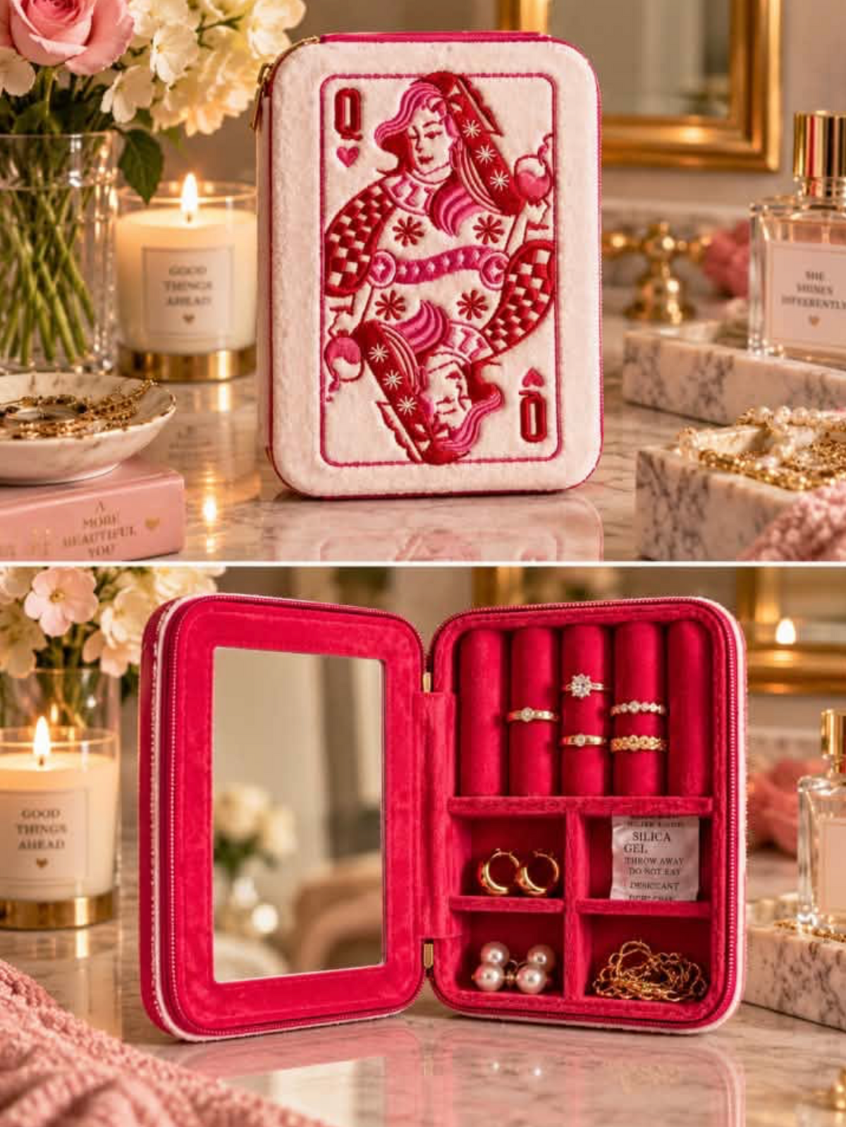 The Queen of Everything Jewelry Case