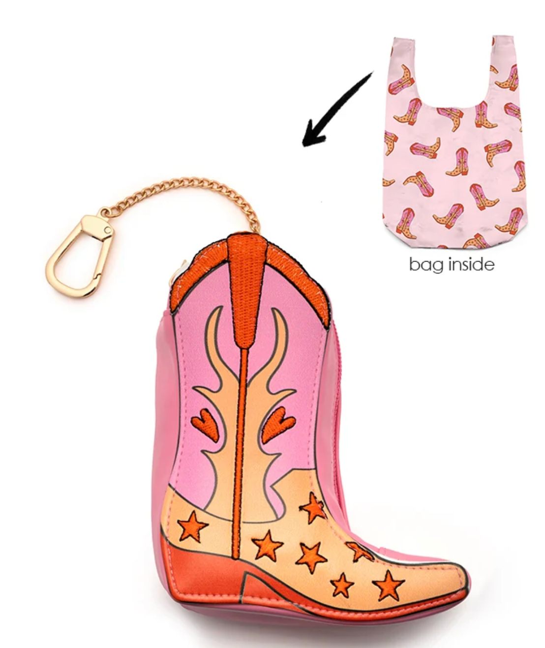 The Howdy Honey Bag Charm & Bag