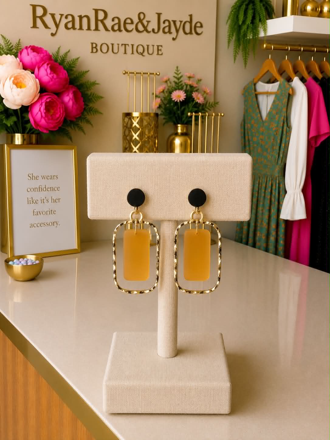 Golden Harvest Earrings