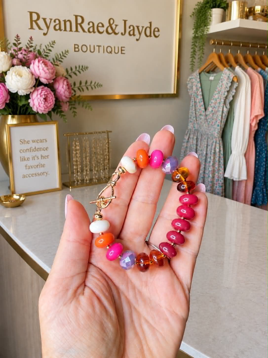 Sunset Sangria Bracelet