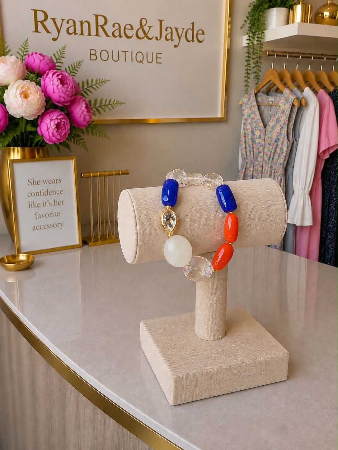 Sunday Brunch Beaded Stack