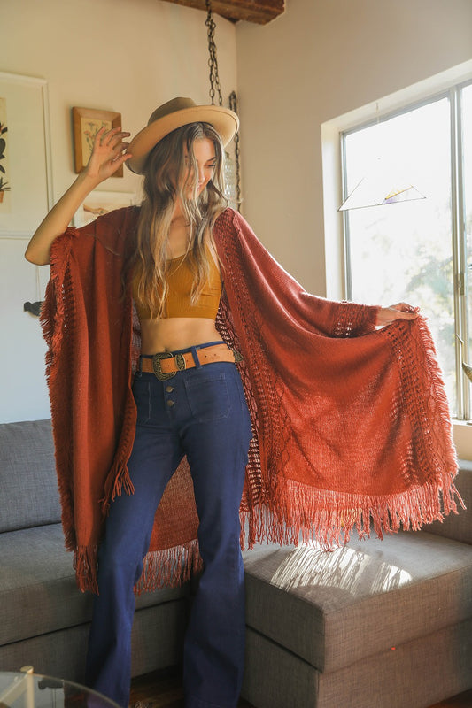 The Canyon Breeze Ruana