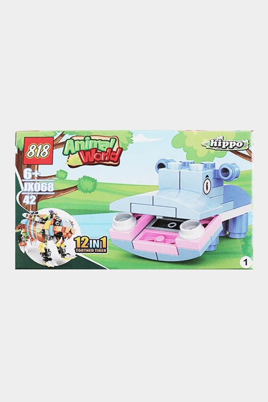 Kids Animal World Building Block Toy Sets