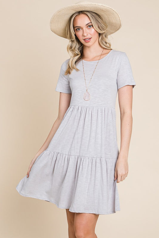 Women's Tiered Midi Dress