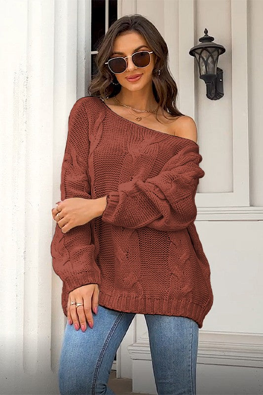 Stylish Crew Neck Pullover