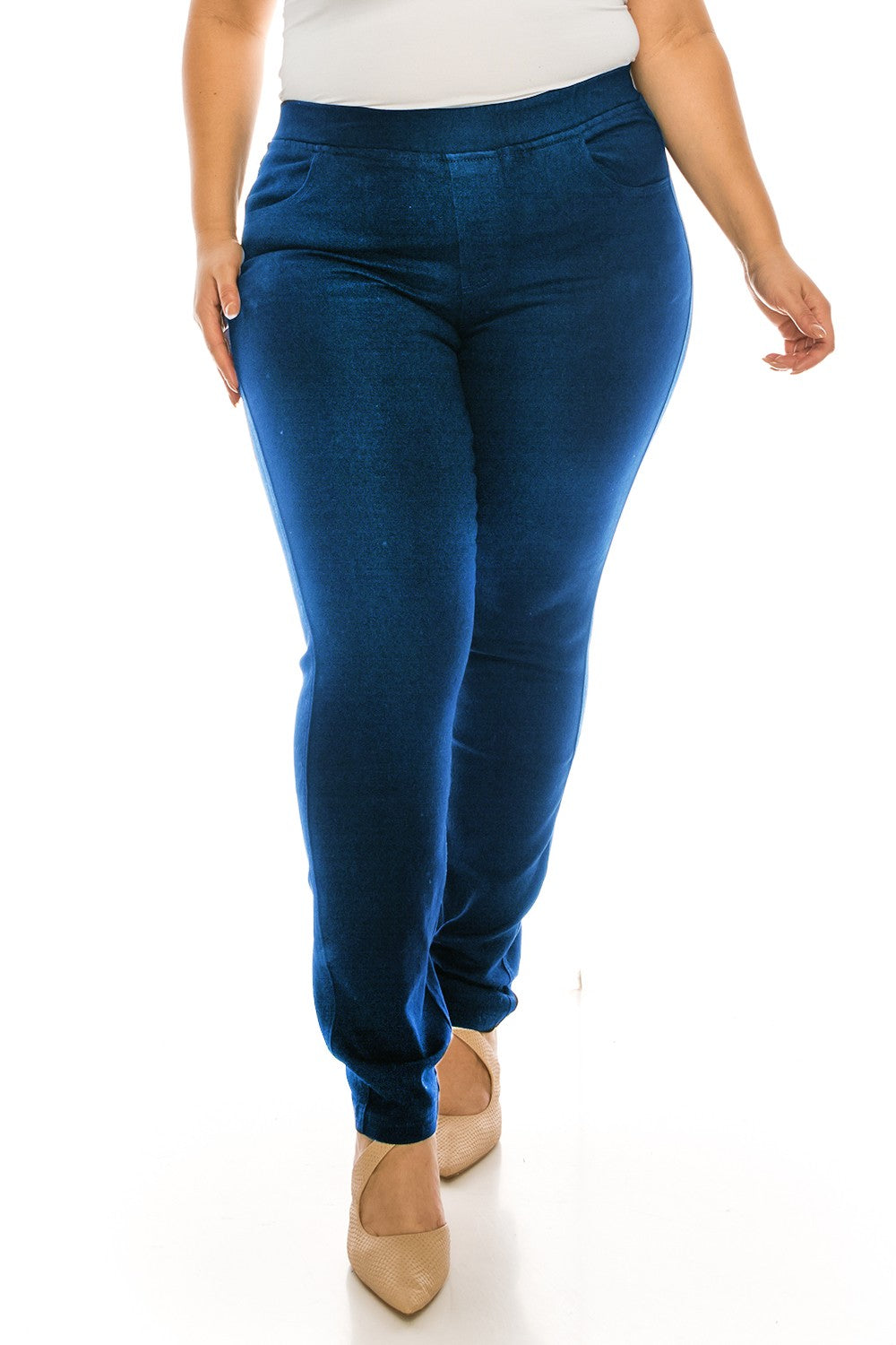 Curvy stretchy denim