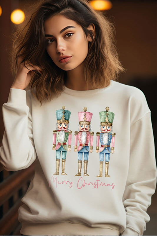 Merry Christmas Plus Size Graphic Sweatshirts