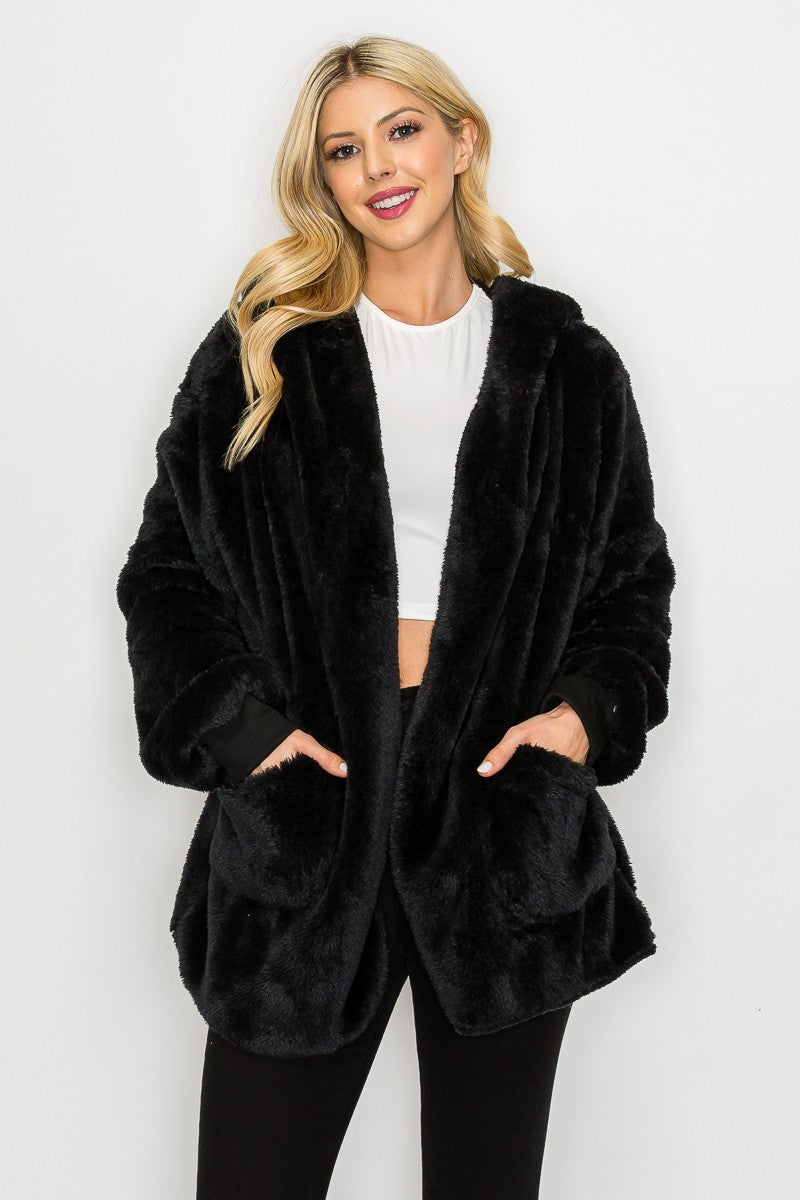 Fleece Jacket With Pocket