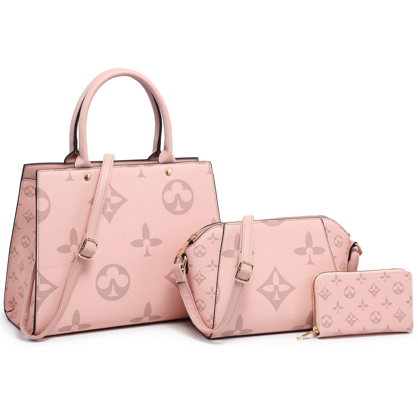 Monogram 3-in-1 Satchel Set