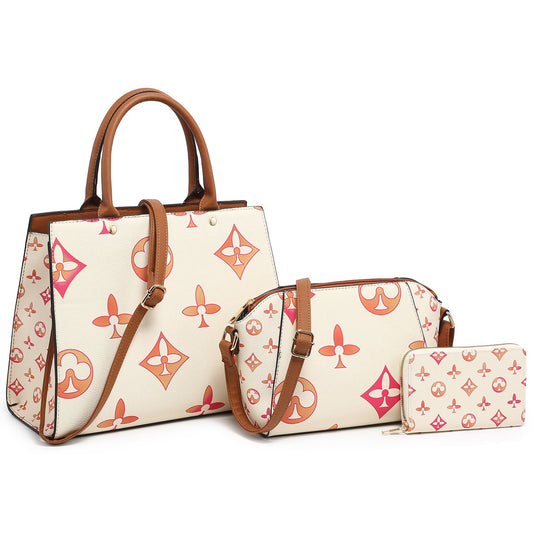 Monogram 3-in-1 Satchel Set