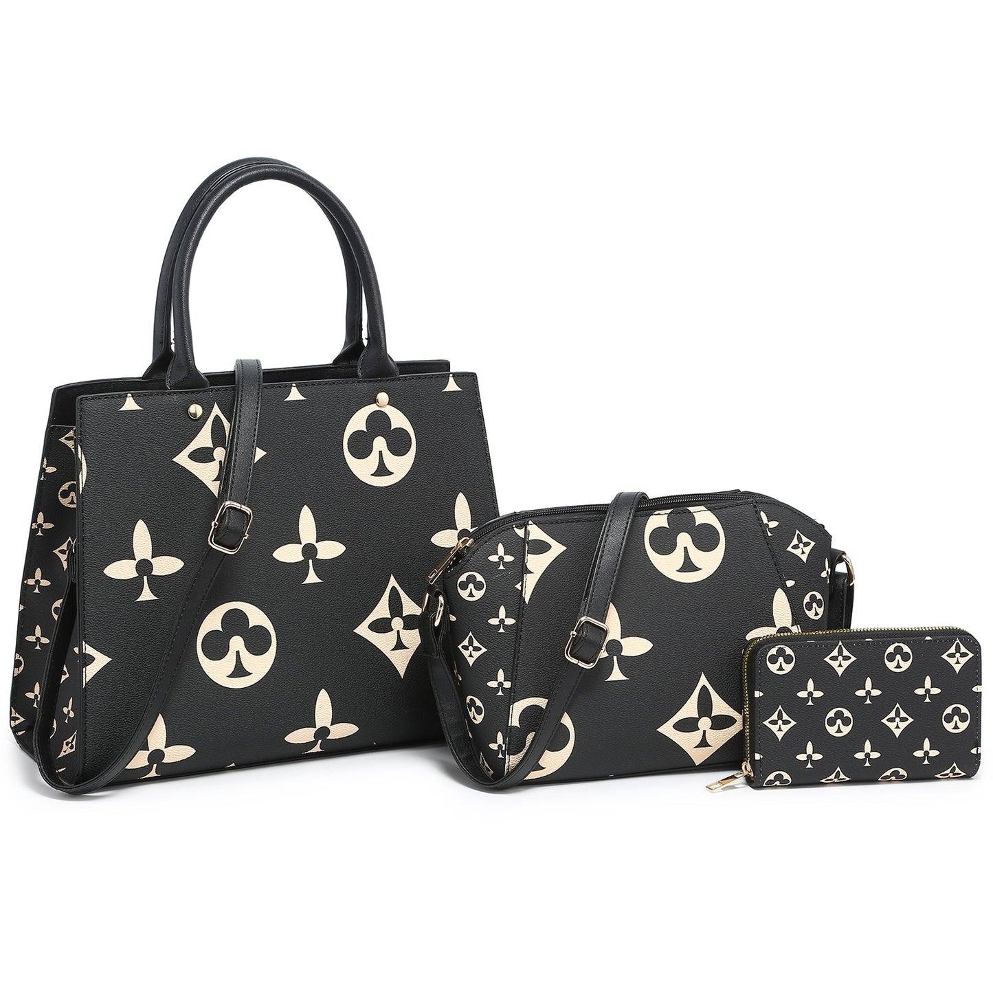 Monogram 3-in-1 Satchel Set