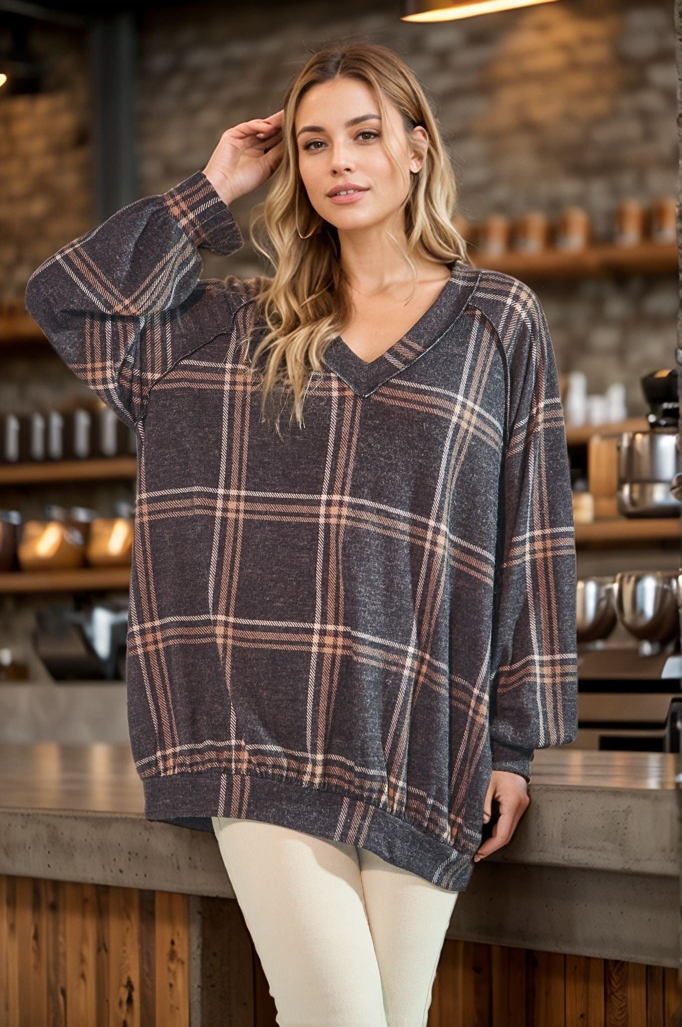 The Hearthstone Plaid Pullover