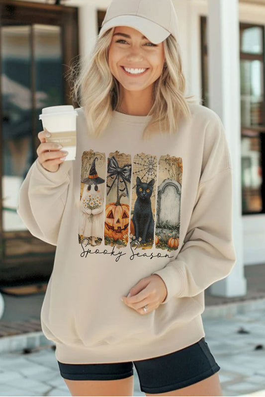 Spooky Season, Fleece Sweatshirt