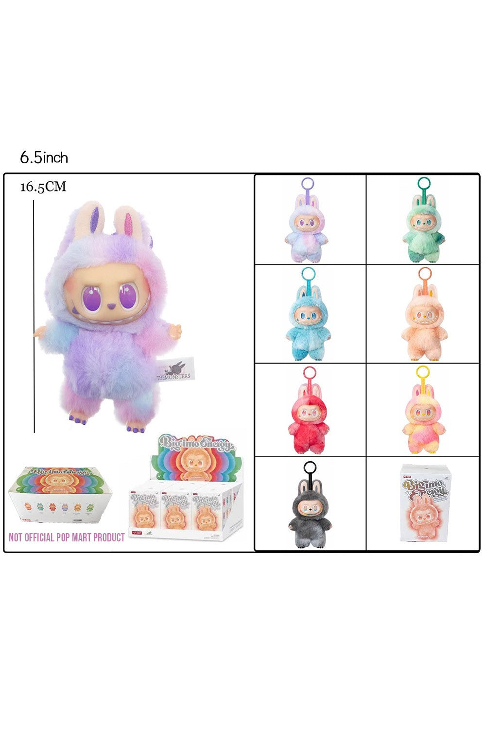 Big into energy Labubu Inspired Doll Blind Box- Single