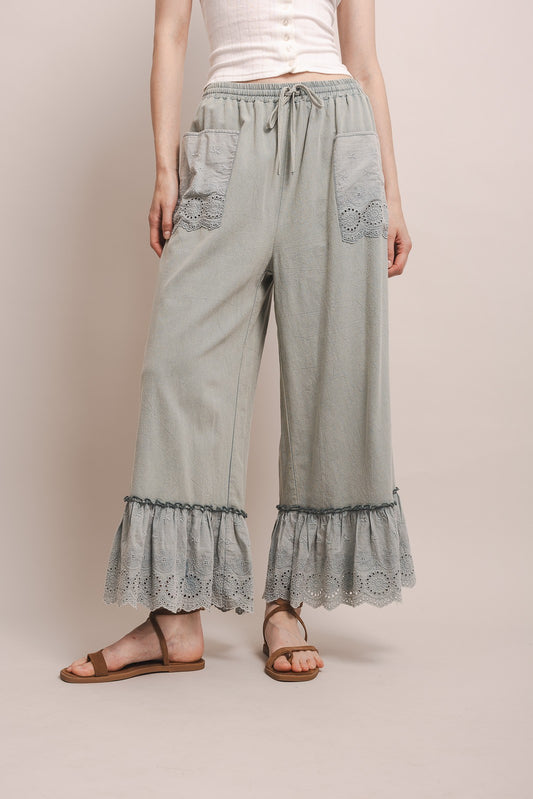 Eyelat Lace Bloomer Pants