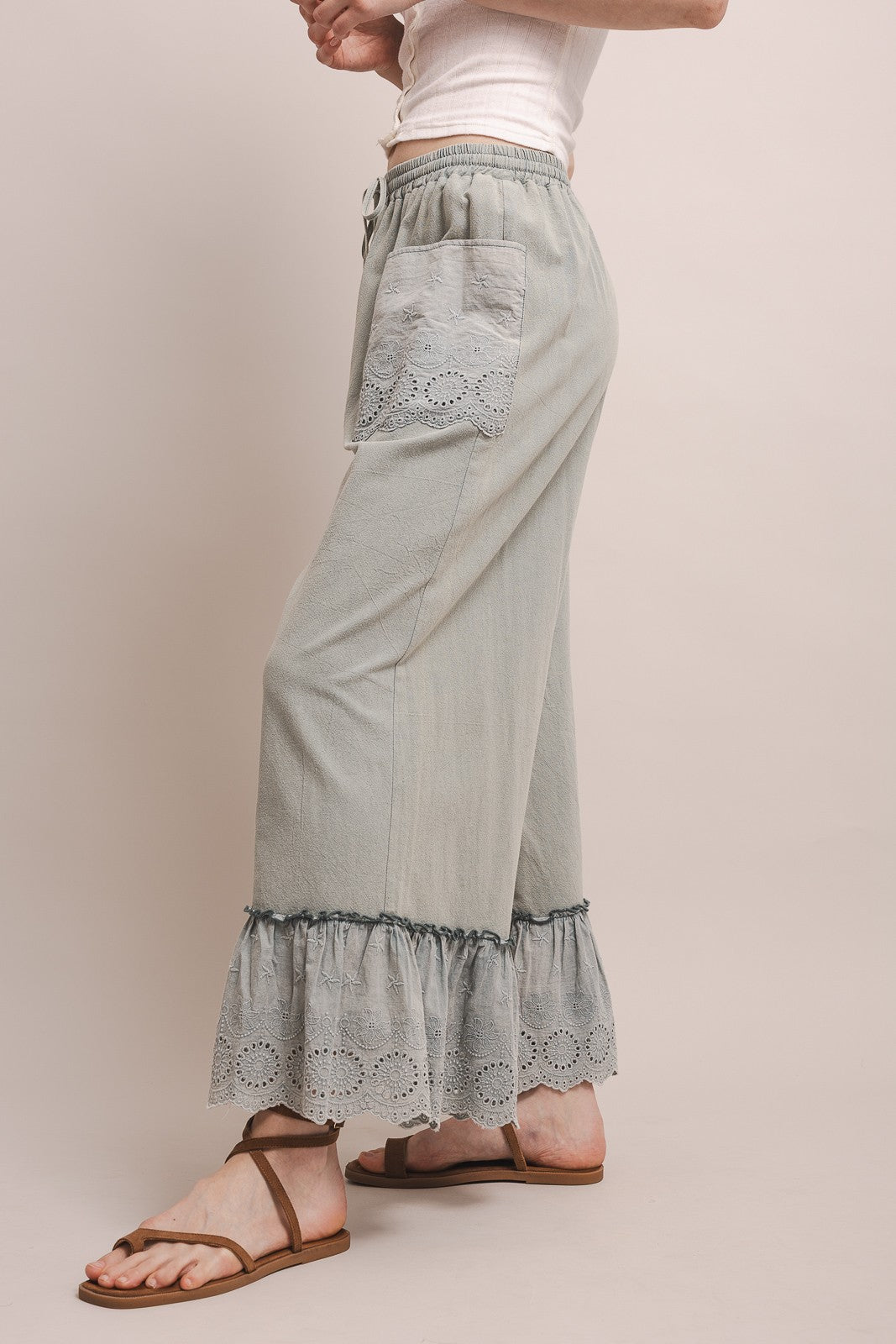 Eyelat Lace Bloomer Pants