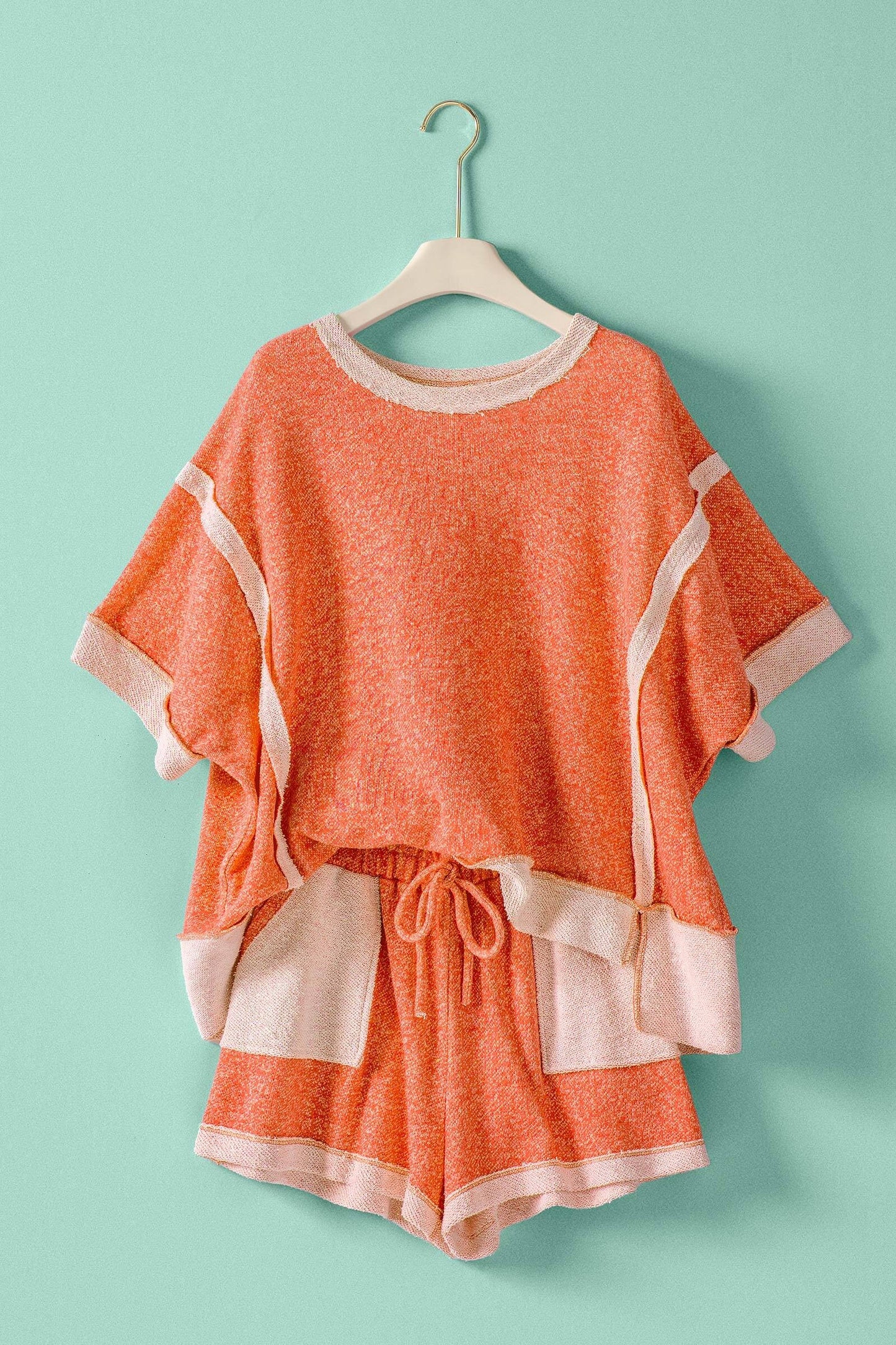 Relaxed Terry Tee & Shorts Set