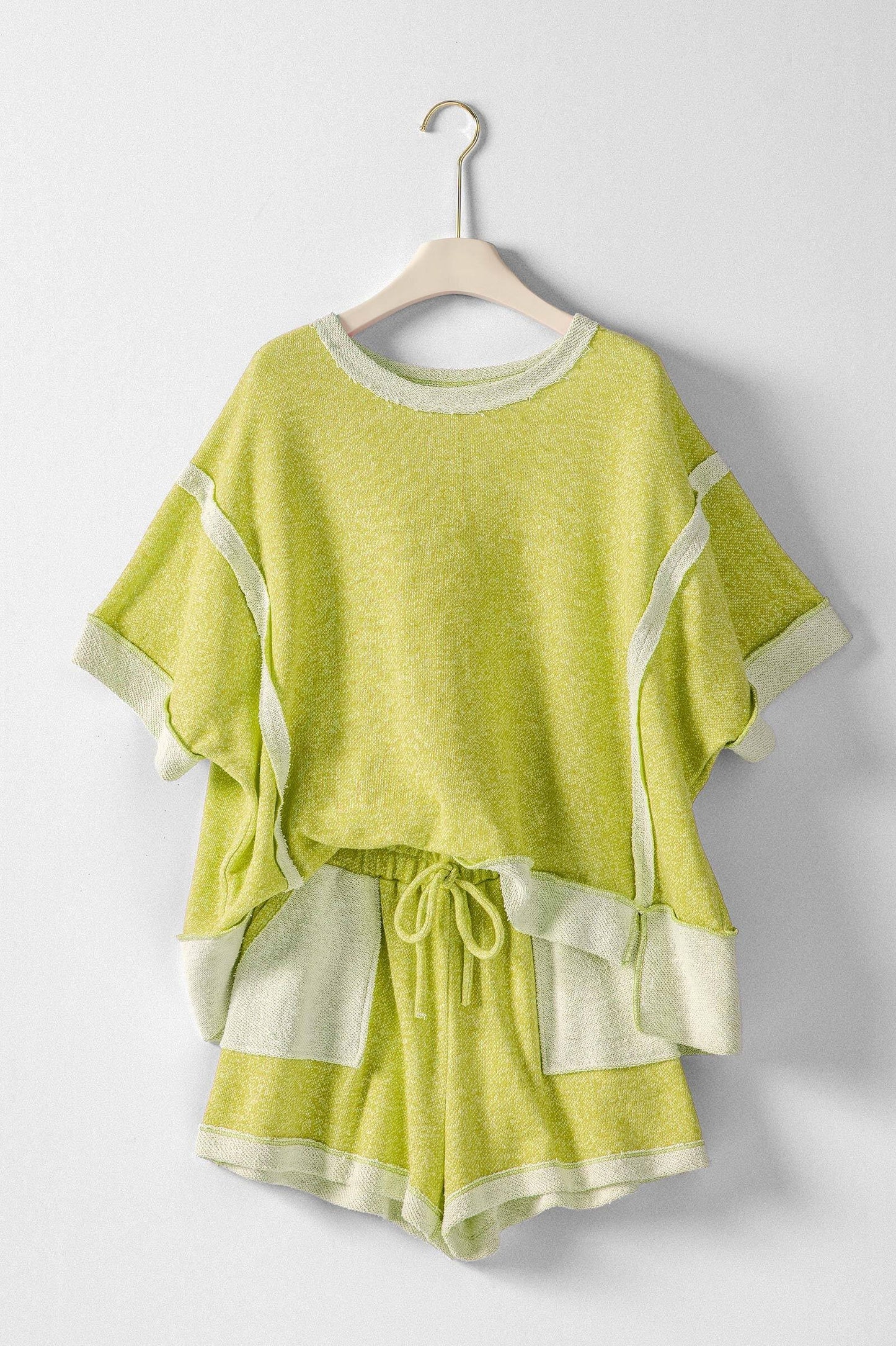 Relaxed Terry Tee & Shorts Set