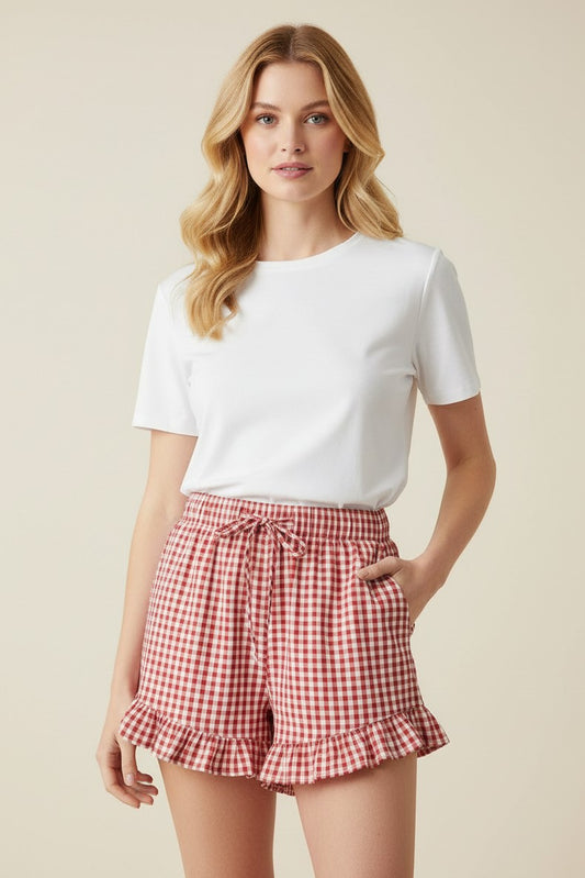 Sweet Tea Gingham Shorts