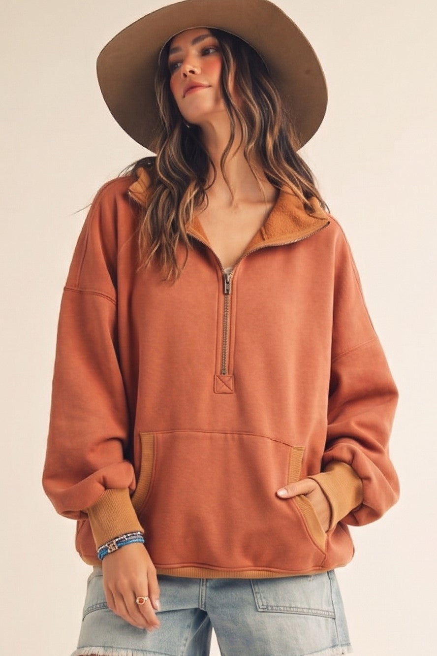 The Burnt Maple Pullover