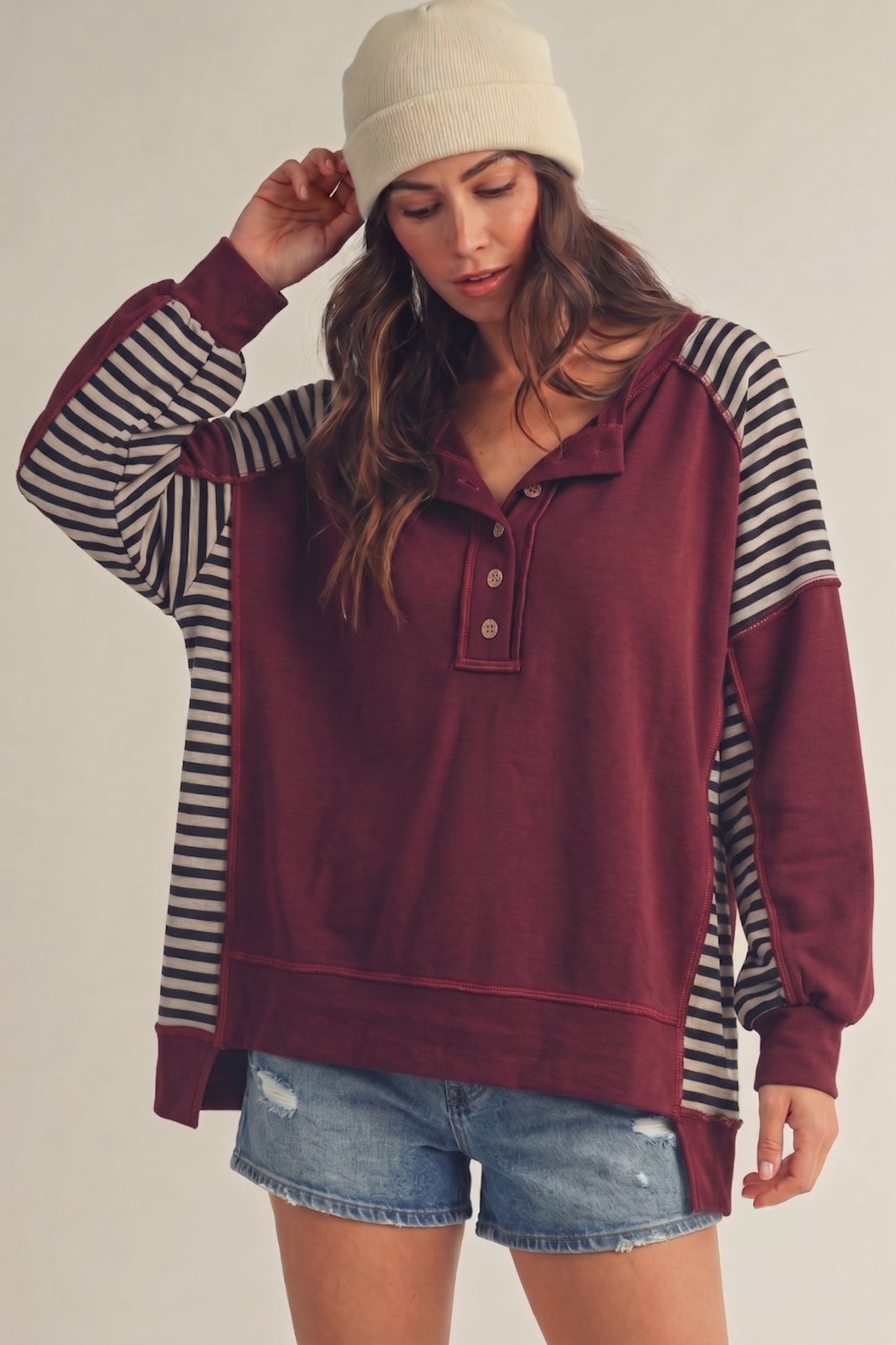 The Cranberry Lane Pullover