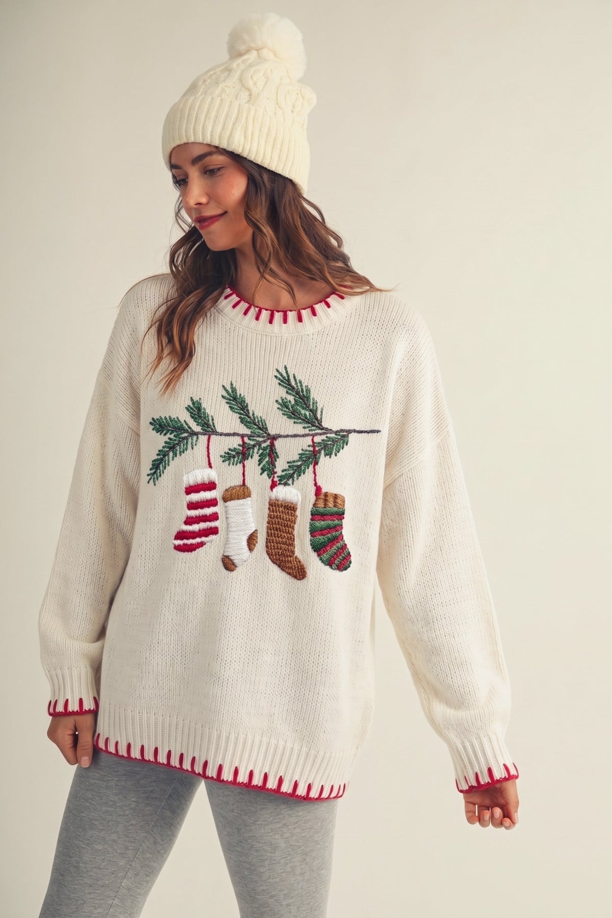 The Stockings Were Hung Sweater