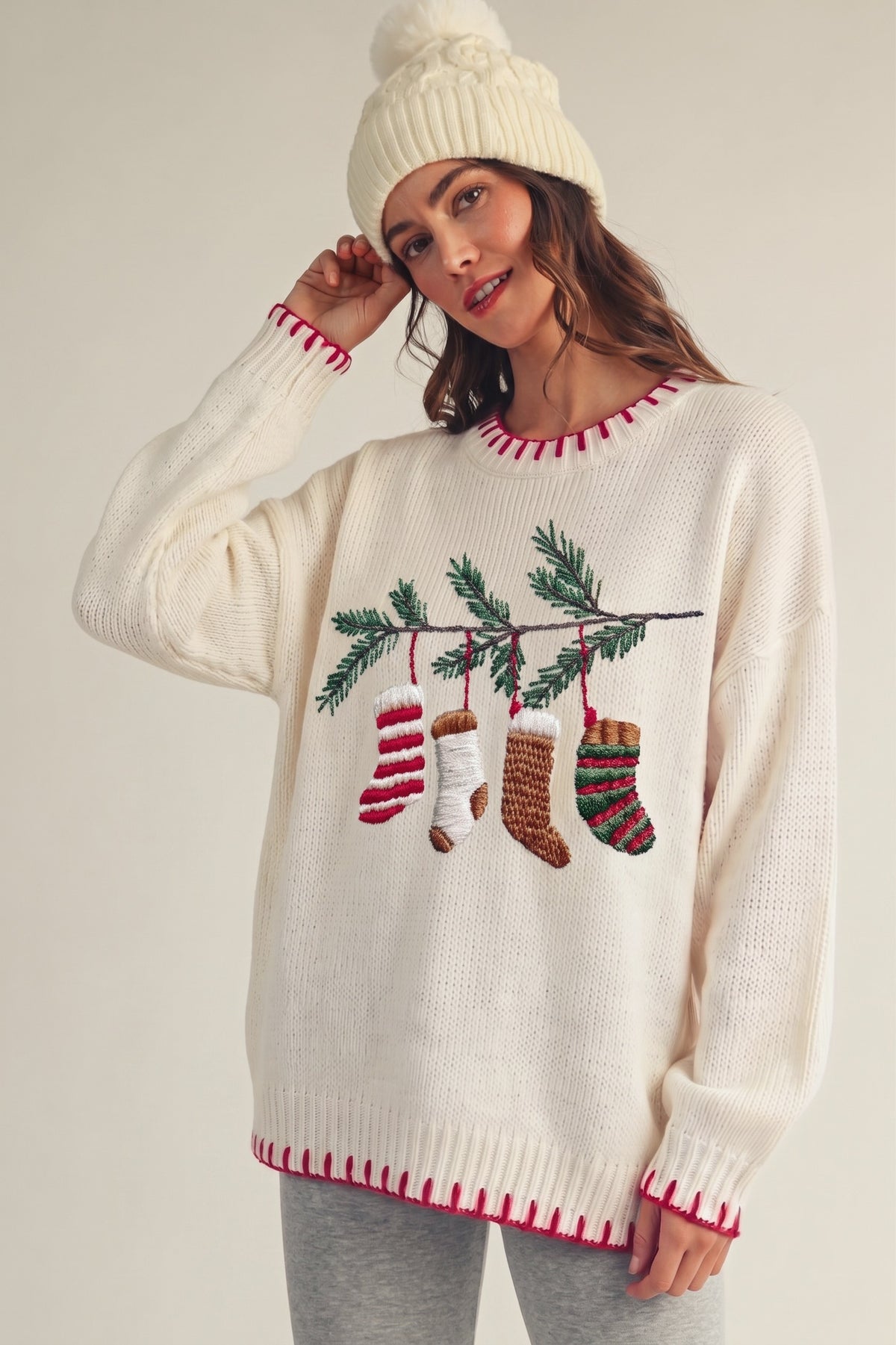 The Stockings Were Hung Sweater