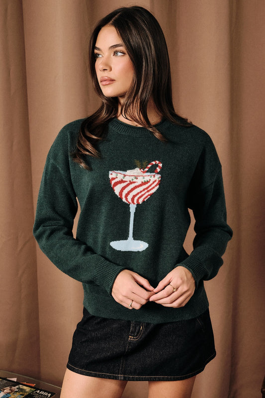 The Peppermint Martini Sweater