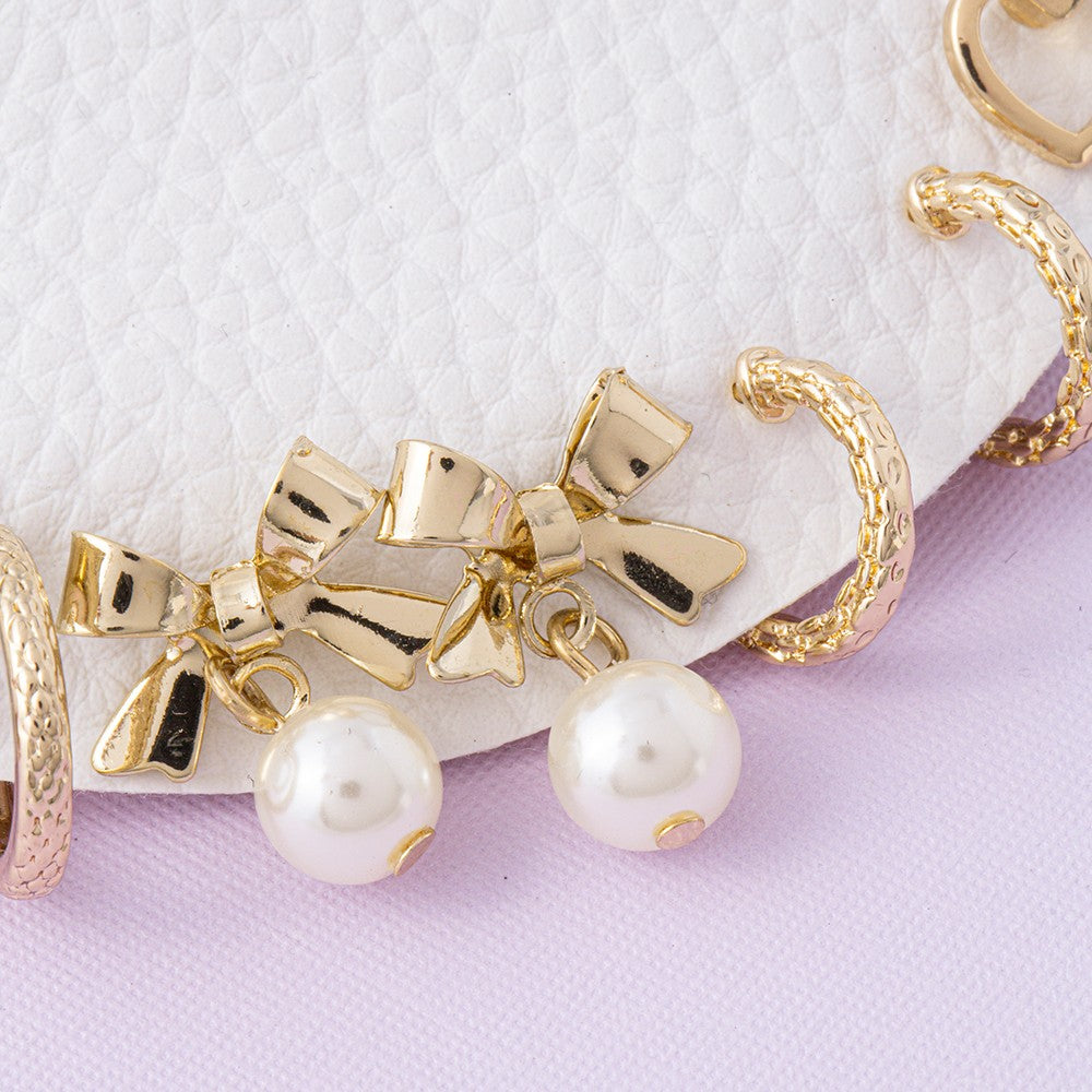 The Bow & Behold Earring Set