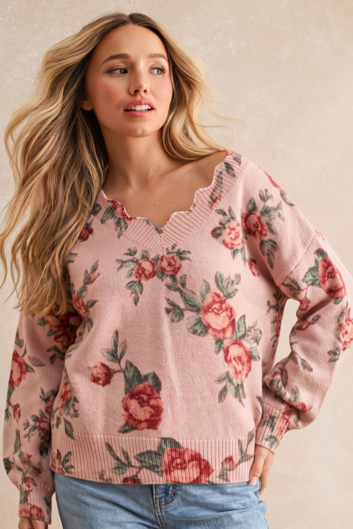 The Rosalie Ribbon Sweater