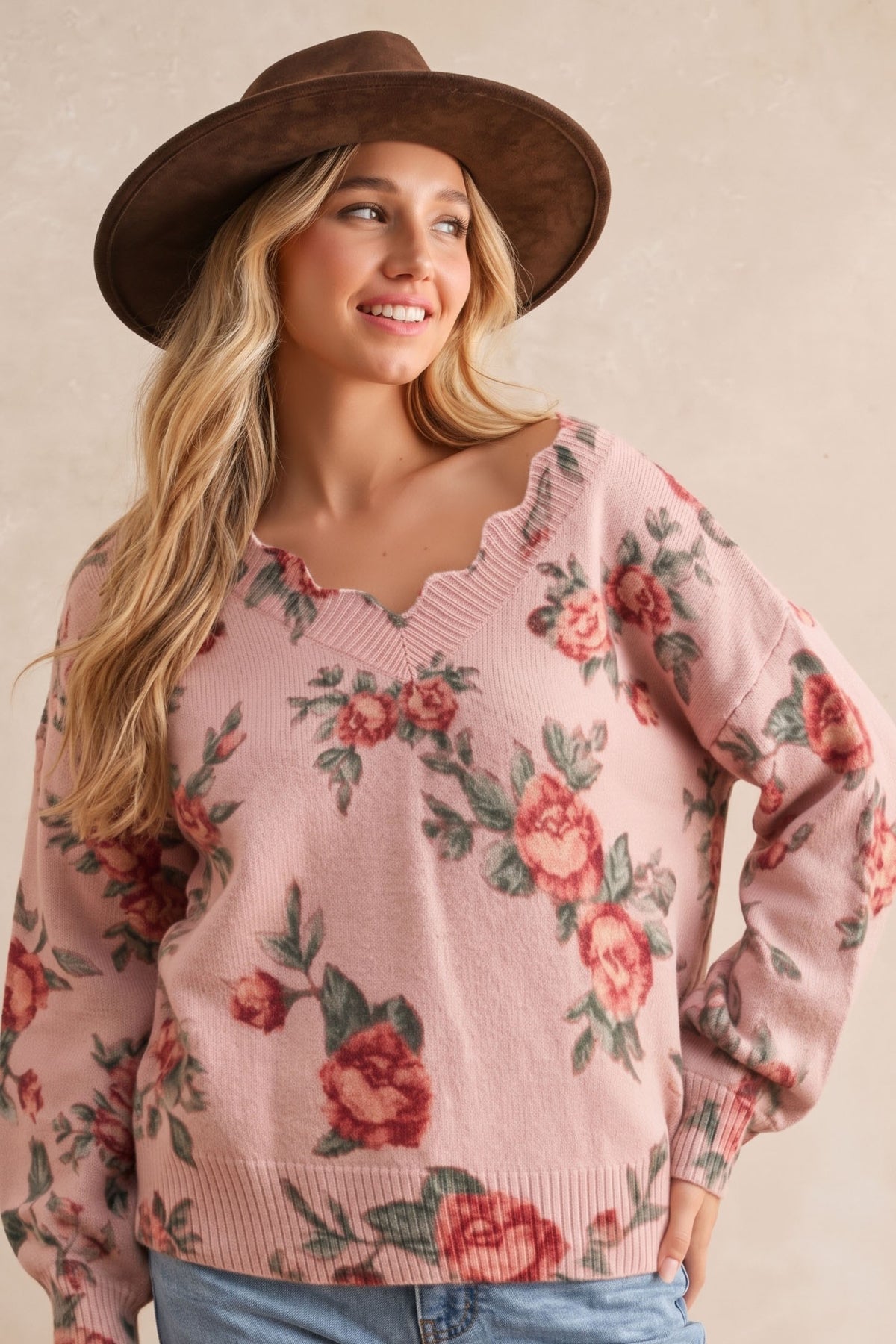 The Rosalie Ribbon Sweater