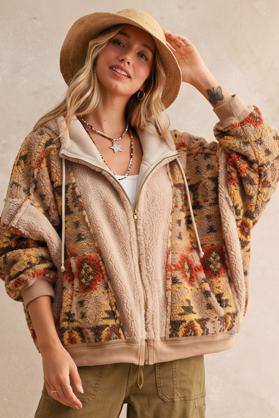 The Wildflower Canyon Sherpa Jacket